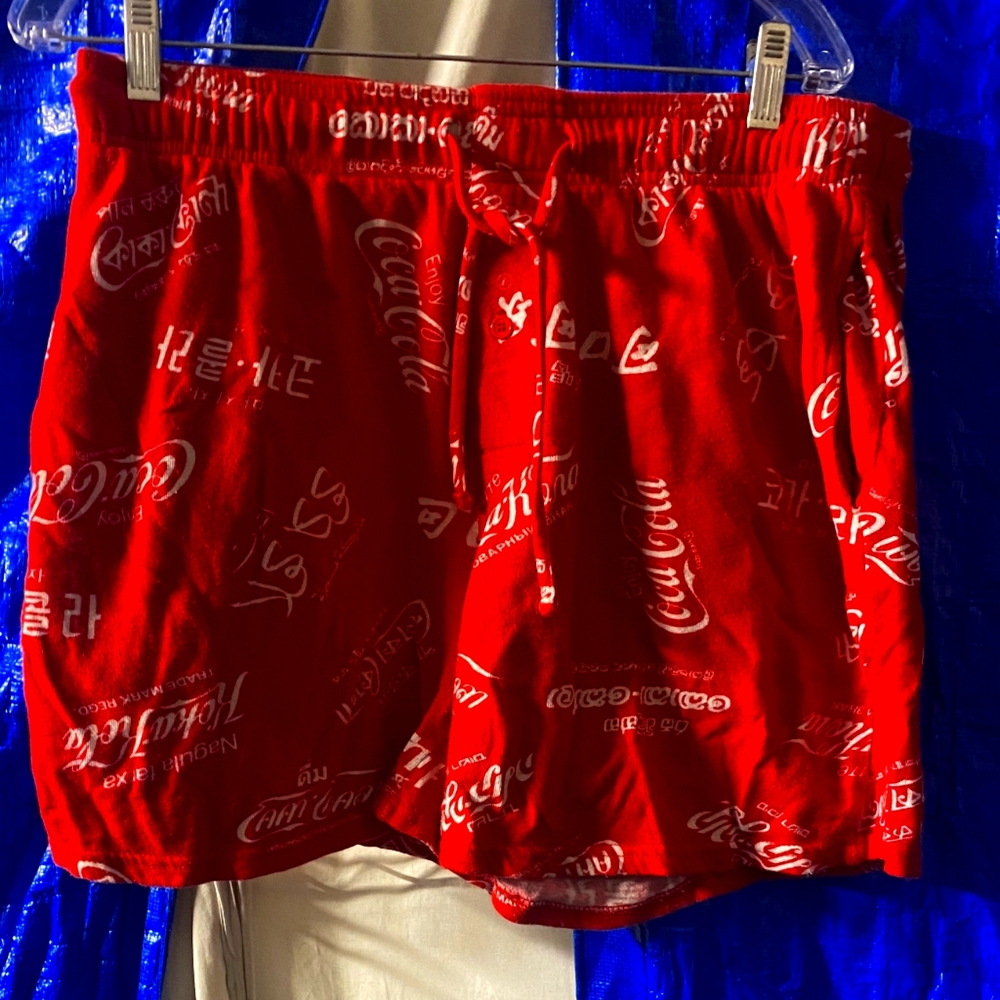 Coca-Cola Vibrant Red Logo Shorts